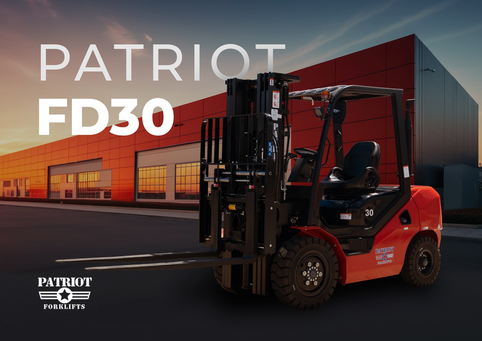 Patriot FD30 Diesel Forklift
