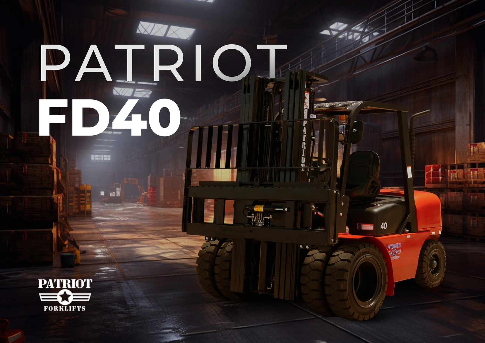 Patriot FD40 Diesel Forklift