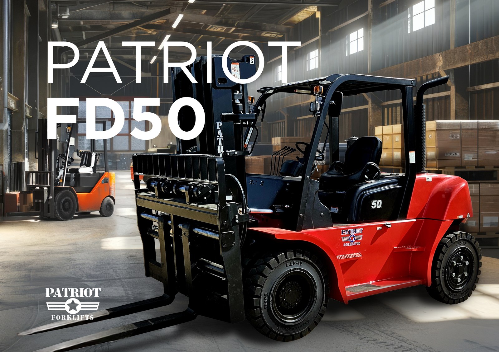 Patriot FD50 Diesel Forklift