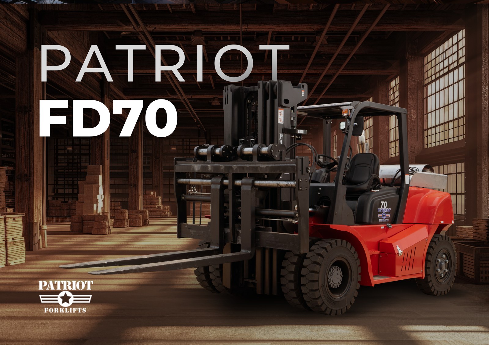 Patriot FD70 Diesel Forklift