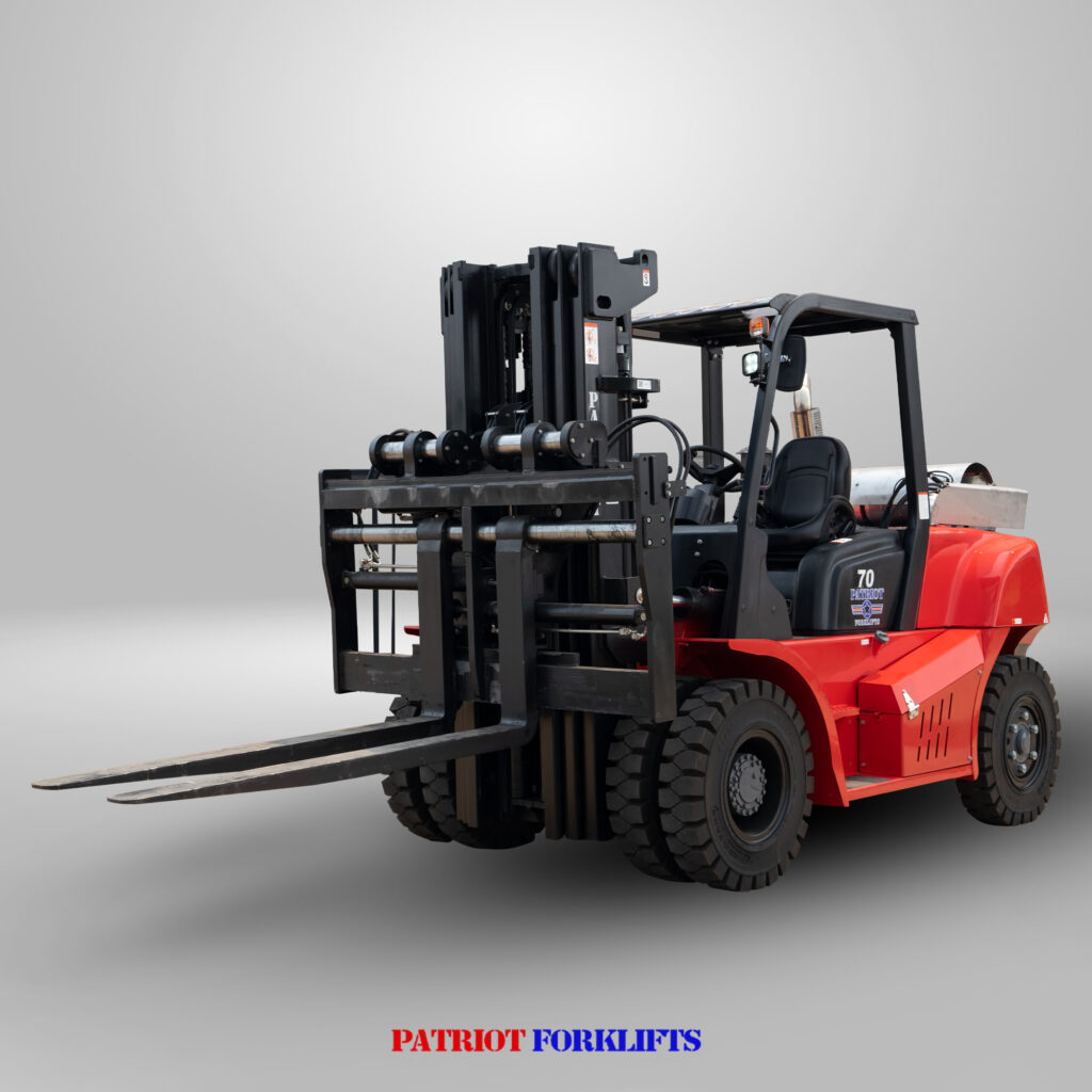 featured image of the blog titled "Gasoline vs. Diesel Forklifts: Which is Better for Your Business?"