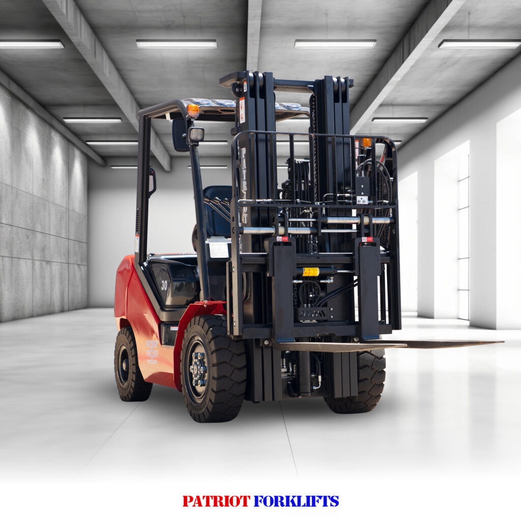 featured image of the blog titled "Strategies for Efficient Warehouse Layout Using Forklifts"