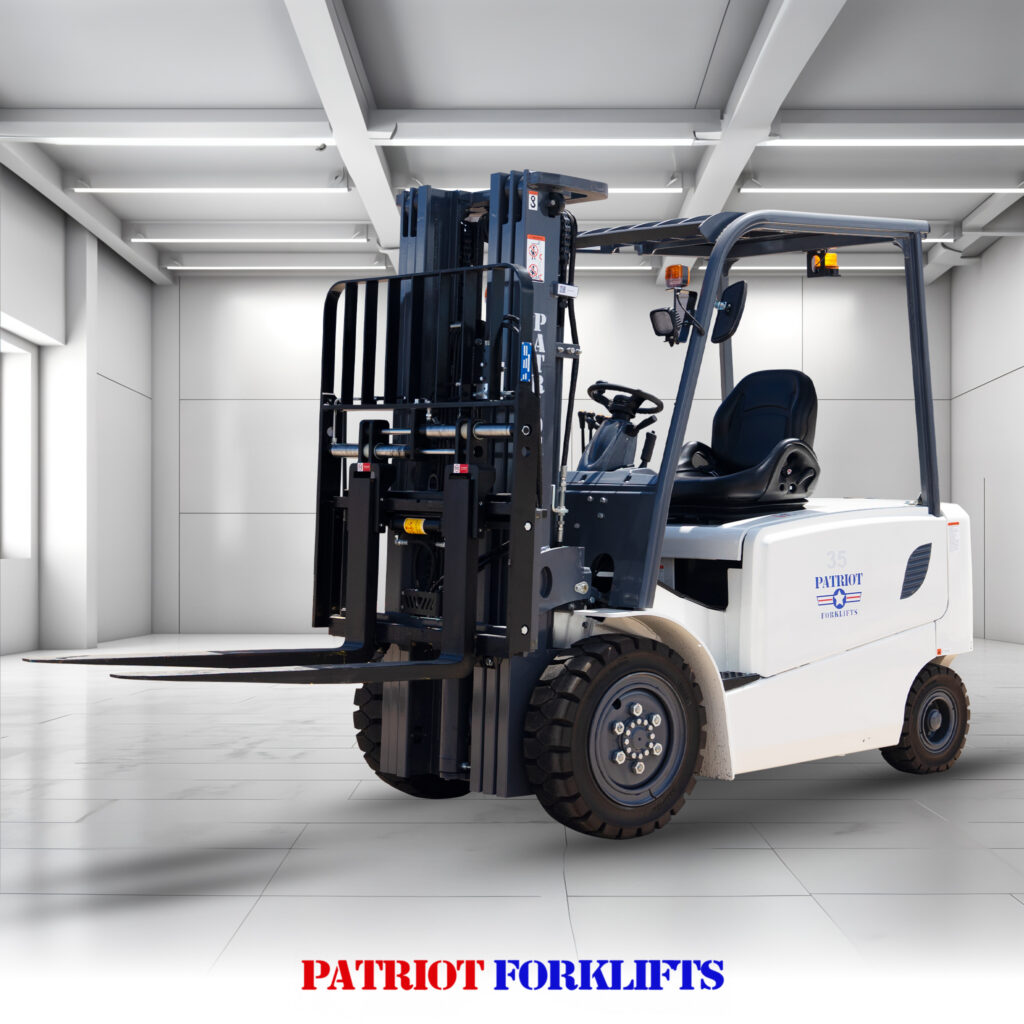 featured image of the blog titled "Electric Forklifts: Revolutionizing Warehouse Efficiency"