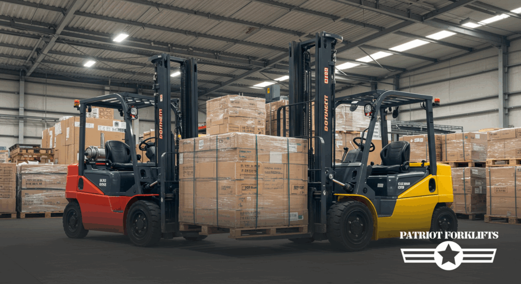 featured image of the blog titled "Forklift Ergonomics: Enhancing Operator Comfort and Safety"