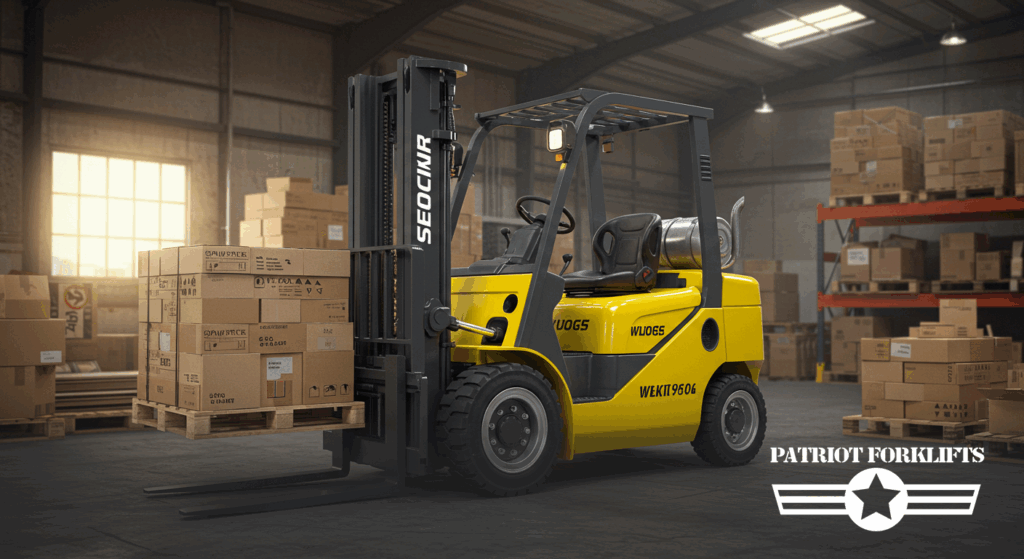 featured image of the blog titled "Autonomous Forklifts: How Close Are We to Full Automation?"